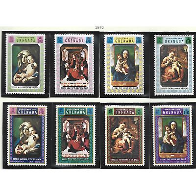 Grenada Stamps Scott #387 To 394, Mint Never Hinged