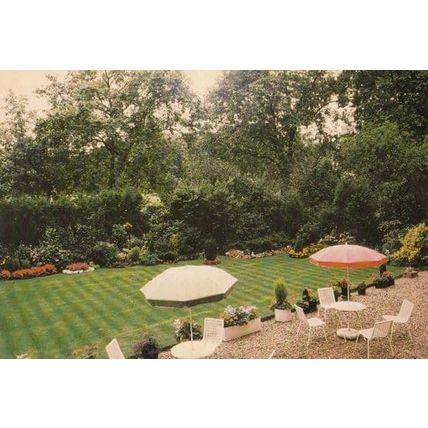 Over-Seas House League Garden Party Chairs St James Street Place London Postcard