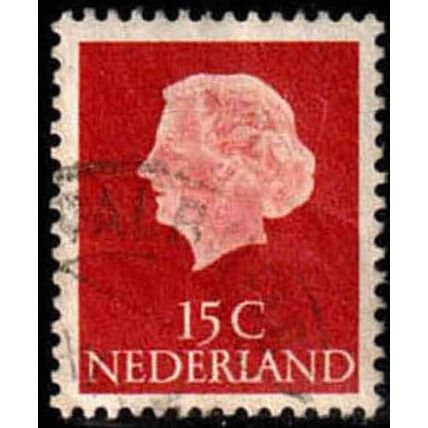 Netherlands 1953 Queen Juliana 15c Used Stamp