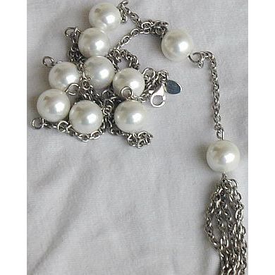 Mallorca silver necklace