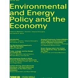 Nber-Environmental And Energy Policy And The Economy Environmental And Energy Po