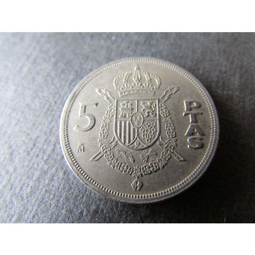 1983 SPAIN FIVE PESETAS FREE POST. AAP