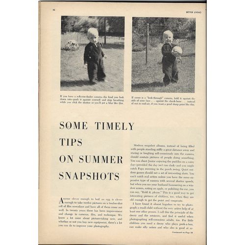 Better Living Magazine June 1951 Vol - 1 No 2 Crafts Recipes Housekeeping Pets