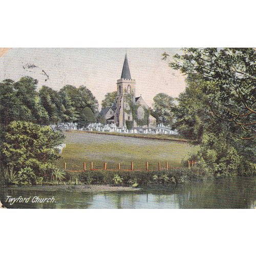 Twyford Church Hampshire Postcard (HAM76261)