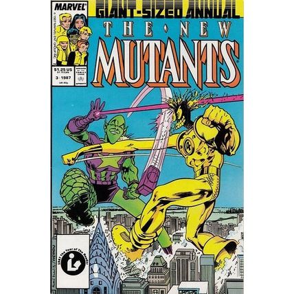 New Mutants Annual # 003 VFN+ ORIG US COMICS