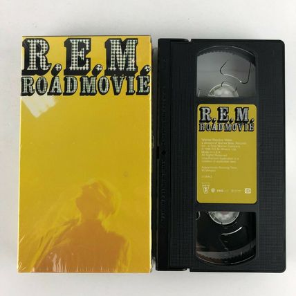 R.E.M. REM Road Movie Concert VHS Video Tape