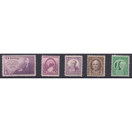 653 1/2c Nathan Hale Average Plus MNH VA0926d