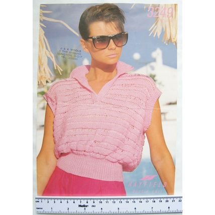 Vintage: Hayfield 3249 sweater DK