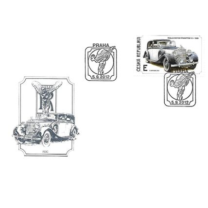 Mi 734/9 FDC: Vintage Cars: Drawings by Václav Zapadlík