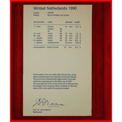 BEATRIX1980-2013:NETHERLANDS★PROOF SET 1990 TO BE PUBLISHED★LOW START★NO RESERVE