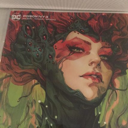 2022 DC Comics Poison Ivy Artgerm Minimal Trade Variant Cover #3