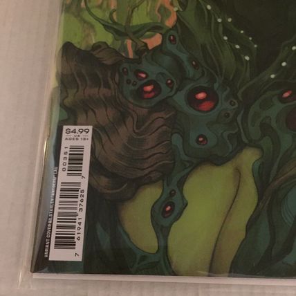 2022 DC Comics Poison Ivy Artgerm Minimal Trade Variant Cover #3