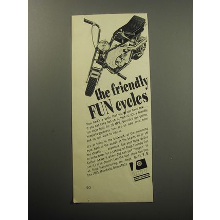 1967 Rupp Cycles Ad - The friendly fun cycles