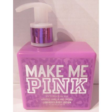 Victoria's Secret 16.9 oz Body Lotion Whipped Vanilla and Orchid Make Me Pink