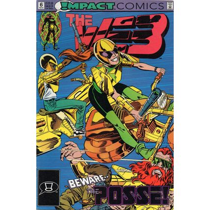 THE WEB #6 - DC COMICS/IMPACT COMICS (1992)