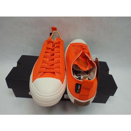 New Mens 9.5 Converse CTAS OX Bold Manda Blaze Orange $65 161435F Womens 11.5