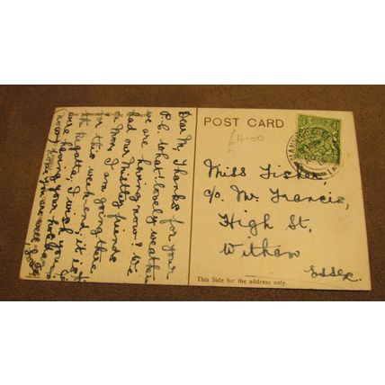 1913 fr Postcard - Layer-Marney Tower, Colchester - Essex
