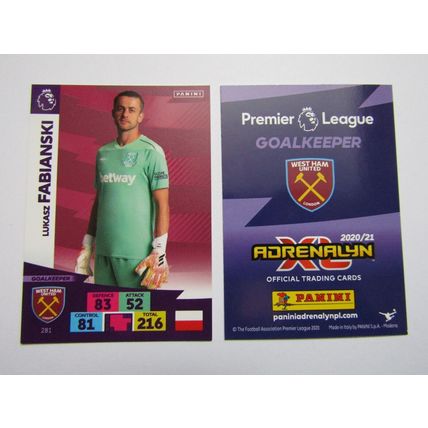 Panini Adrenalyn XL Premier League 2020/21 Numbers 172-369 Cards Choice (ef10)