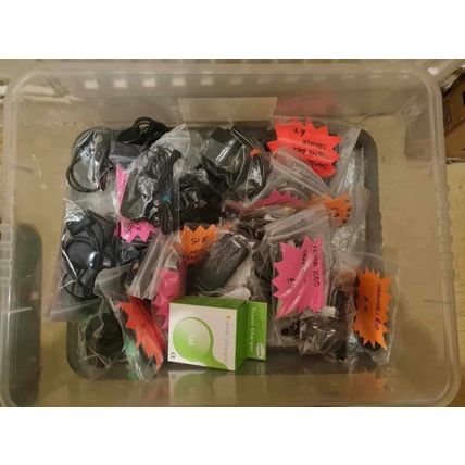 Box of Retro Mobile Phones