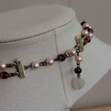 Vintage 2 Strand Bead Necklace