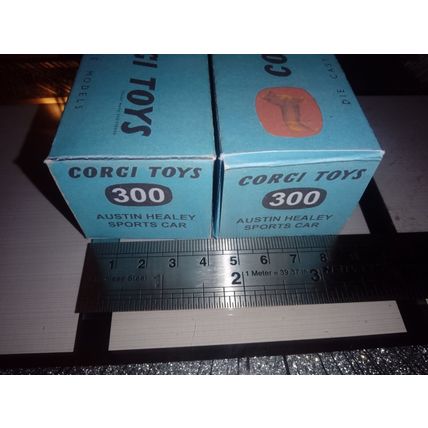 Corgi 300 Austin Healey Sports Repro / Copy / Replica Box