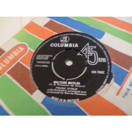 Frank Ifield - 3 x 7" Vinyl Singles - I remember you - Confessin' - Lovesick Blu