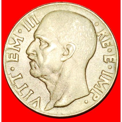 Ⰶ SAVOY ARMS (1939-1943): ITALY ★ 10 CENTESIMOS XXI 1943R! ★LOW START★NO RESERVE