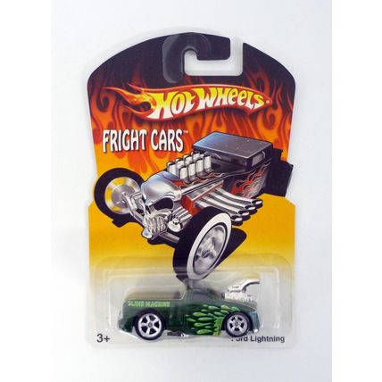 Hot Wheels Ford Lightning Fright Cars Green Die-Cast Car 2007