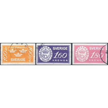 Centenary of Postal Savings - Sweden 1984 - F H - MiNr 1267/9