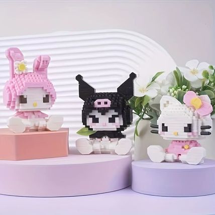 Sanrio Hello Kitty & My Melody Kawaii Building Blocks Set – Cute Cartoon