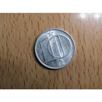 Czechoslovakia Ceska 1990 10 Haleru Coin