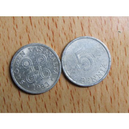 Finland 1983 5 Pennia Coin