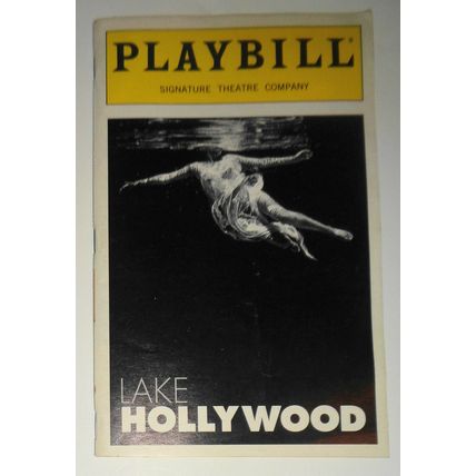 Lake Hollywood - Playbill - May 1999 .. Signature Theatre Company, New York.