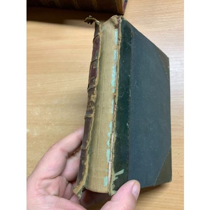RARE* 1870 SIR WALTER SCOTT "KENILWORTH" FICTION ANTIQUE BOOK (P4)