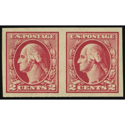 532, Mint NH 2¢ - Superb GEM Imperforate Pair - Stuart Katz