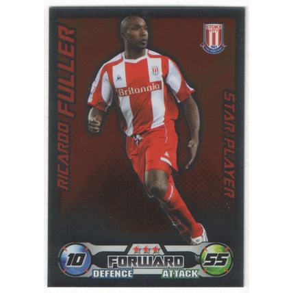 Match Attax 2008/2009 Ricardo Fuller Stoke City Star Player
