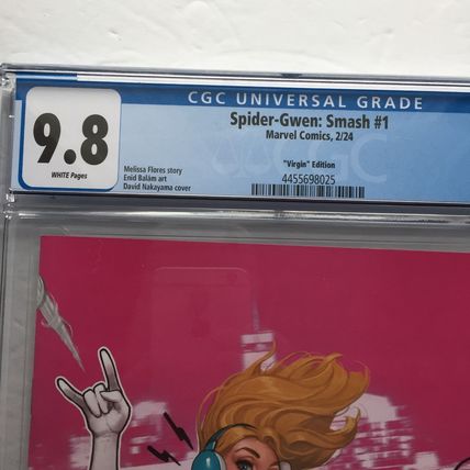 2024 Marvel Comics Spider-Gwen Smash David Nakayama Virgin Variant #1 CGC Graded