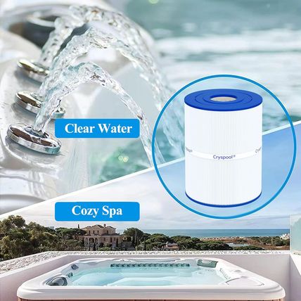 Cryspool® 08020 Filter Compatible with Watkins 31114, Hot Spot Spa Filter, C-846