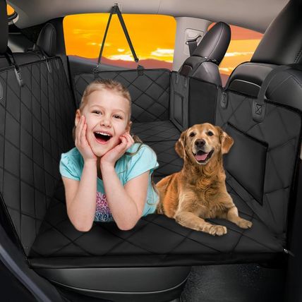 Back Seat Extender for Dogs-Large Space, Dog Car Seat Cover Hard Bottom Holds 42