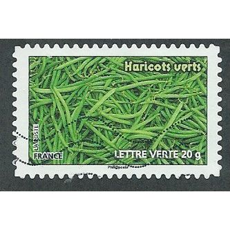 FRA 2012 ( LETTER 20g) 'GREEN VEGETABLES ' FINE USED (EBID41-164)