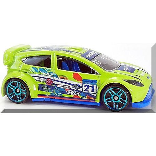 Hot Wheels - '12 Ford Fiesta: HW Off Road 2015 - Road Rally #78/250 *Lime Green*