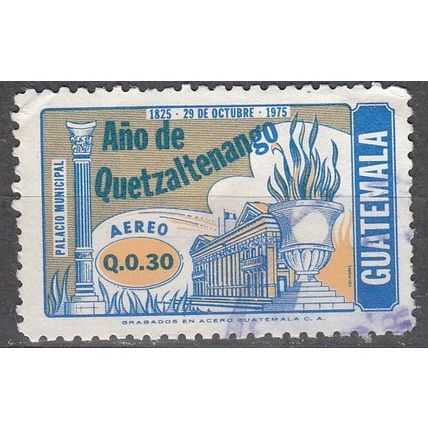 Guatemala 1977 Michel 1071 O Cote (2008) 0.40 Euro Ville de Quetzaltenango