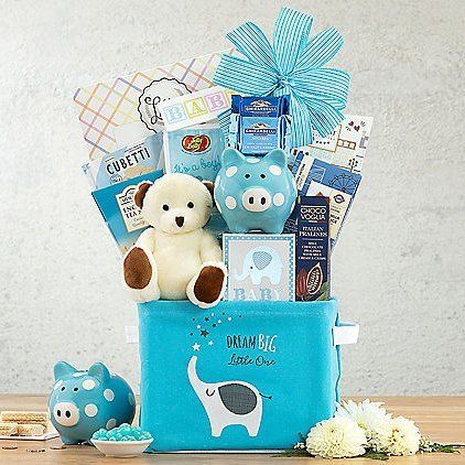 Oh Baby: Baby Boy Gift Basket