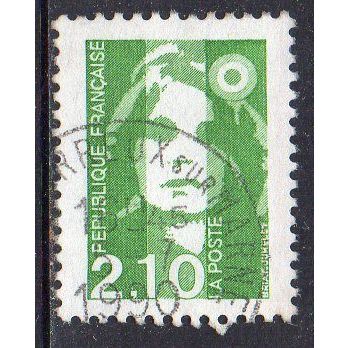 France 1990 Marianne du Bicentenaire (de Briat) 2,10 Fr Used