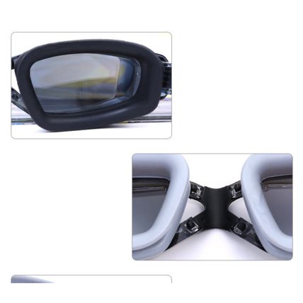 NEW men and women Adult Optical Swim Goggles Prescription Swimming Glasses