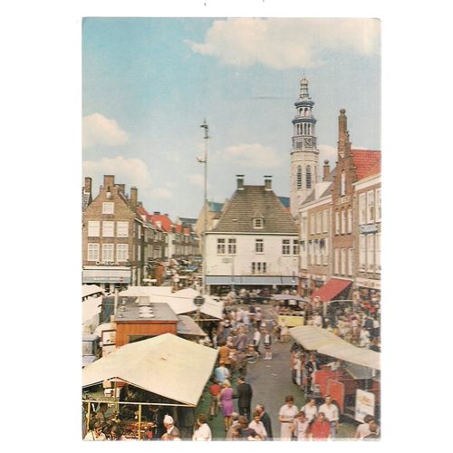 MIDDELBURG, NETHERLANDS unused vintage postcard 1960'S =