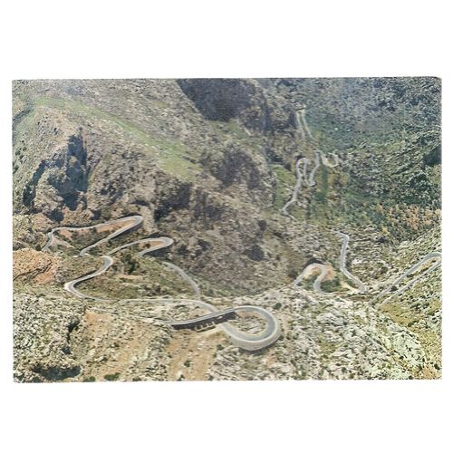 CARRETERA DE LA CALOBRA, MALLORCA, SPAIN unused vintage postcard =