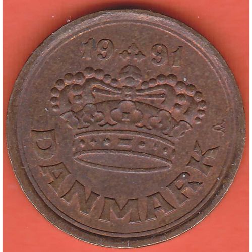 Danmark / Denmark - 25öre 1991