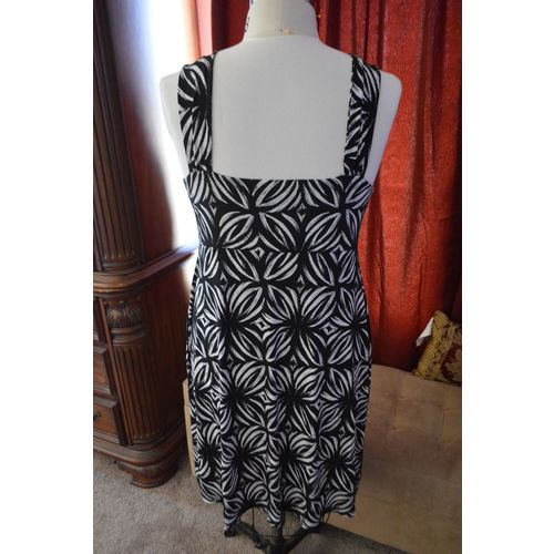 Alfani Black & White Sun Dress - Unworn
