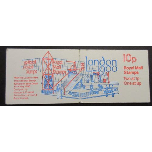 FA10 10p Folded Booklet August 1979 London 1980